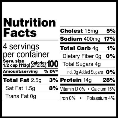 Horizon Organic Lowfat Small Curd Cultured Cottage Cheese