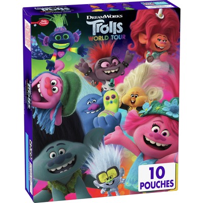 Betty Crocker Trolls Fruit Snacks, 10 Pouches