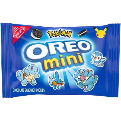 Nabisco Oreo Pokemon Chocolate Sandwich Cookies