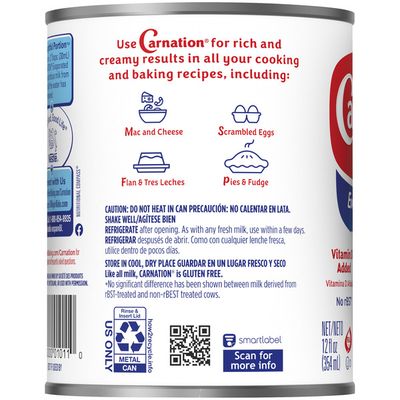 Carnation Evaporated Milk Vitamin D