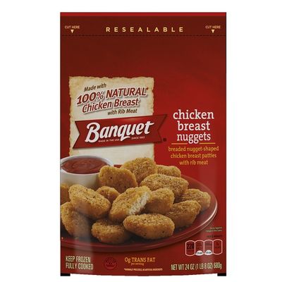 Banquet Fun Chicken Nuggets (24 oz) - Instacart