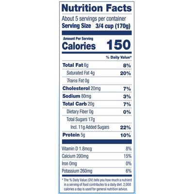 Stonyfield® Organic Strawberry Whole Milk Probiotic Yogurt