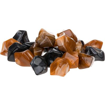 Petco Aquarium Toffee Swirl Stones Gravel Accents