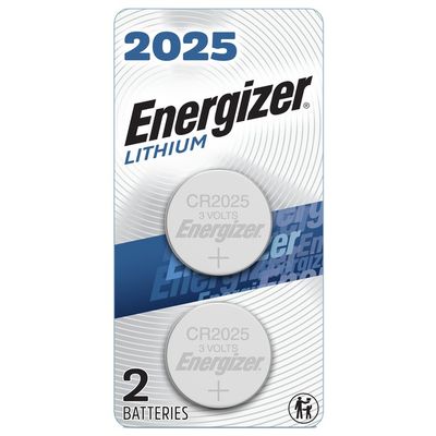 Energizer 2025 Batteries, 3V Lithium Coin Batteries