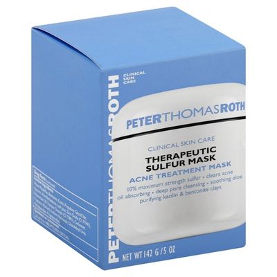 Sulfur dries and clears blemishes. Peter Thomas Roth Sulfur Mask : Peter Thomas Roth Acne Treatment Mask Sulfur Therapeutic 5 G Instacart