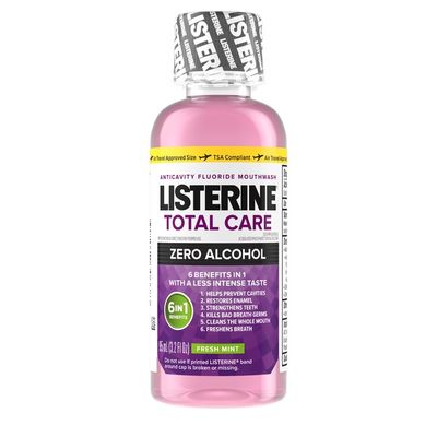 Listerine Total Care Zero Anticavity Mouthwash, Fresh Mint