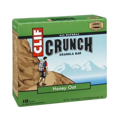 Clif Bar Crunch Honey Nut Granola Bar 10 Ct 7 4 Oz Instacart
