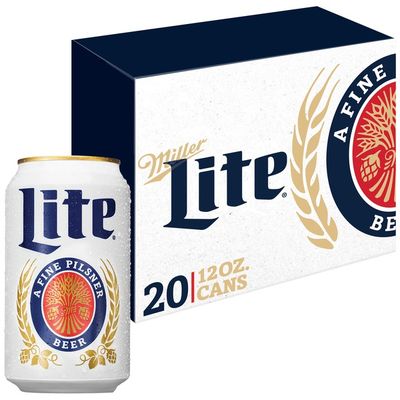 Miller Lite Beer Cans
