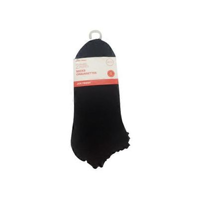 Joe Fresh BLK Low Cut Bamboo Scallop