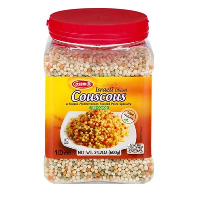 Osem Couscous, Tri-Color Pearl