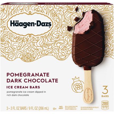 Haagen-Dazs Pomegranate Dark Chocolate Ice Cream Bars