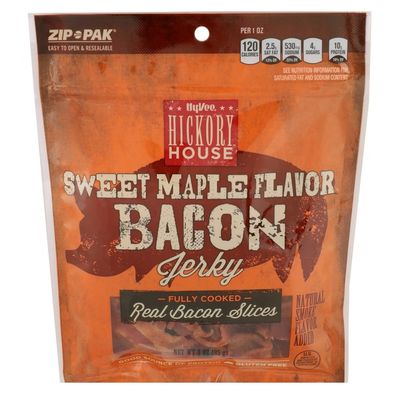Hy-Vee Sweet Maple Flavor Bacon Jerky