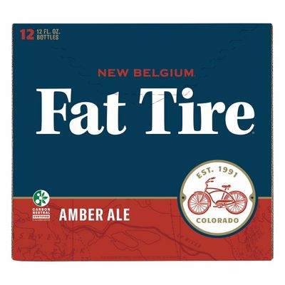 Fat Tire Amber Ale Beer, Amber Ale, 12 Pack