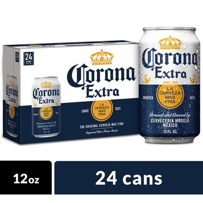 Corona Extra Mexican Lager Beer Cans