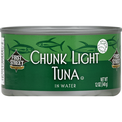 First Street Tuna, Chunk Light, in Water