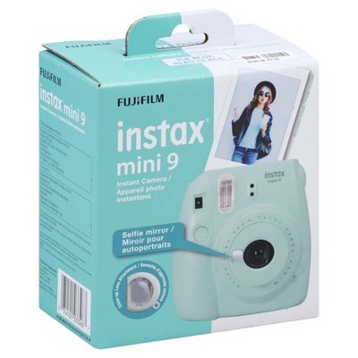 Fujifilm Instant Camera, Mini 9, Ice Blue