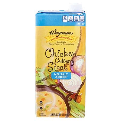 Wegmans Food You Feel Good About No Salt Added* Chicken Culinary Stock