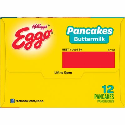 Eggo Frozen Pancakes, Frozen Breakfast, Buttermilk