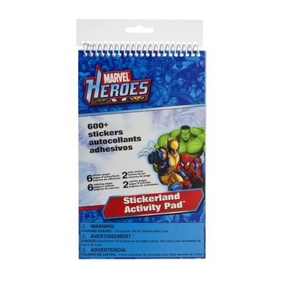 Marvel Heroes Stickerland Activity Pad - 600 CT
