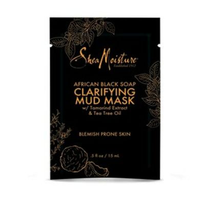 SheaMoisture Mud Mask Packette African Black Soap