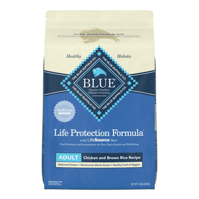 Blue Buffalo Life Protection Formula Natural Adult Dry Dog Food, Chicken and Brown Rice