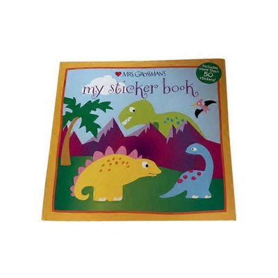 Mrs. Grossman's Journals & Notebook Office Supplies Dinosaur Friends Sticker Book