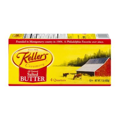 Keller's Creamery Butter Salted - 4 CT