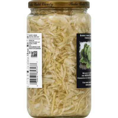 Bubbies Sauerkraut