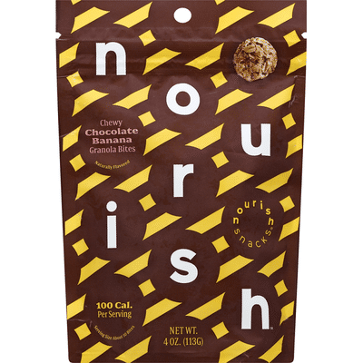 Nourish Granola Bites Chewy Chocolate Banana