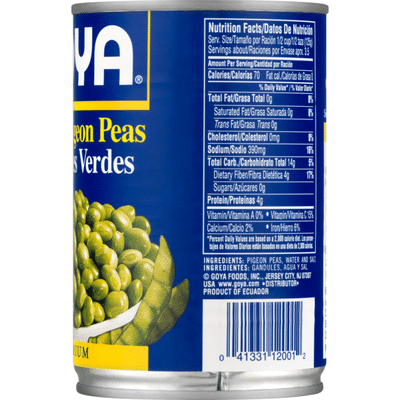 Goya Green Pigeon Peas (Gandules)