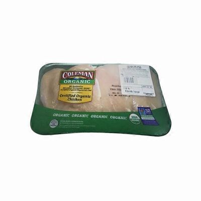 Coleman Organic Thin Breast Chicken Cutlets