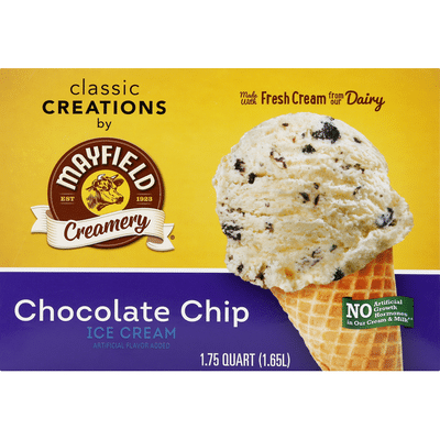 Mayfield Ice Cream Chocolate Chip 1 75 Qt Instacart