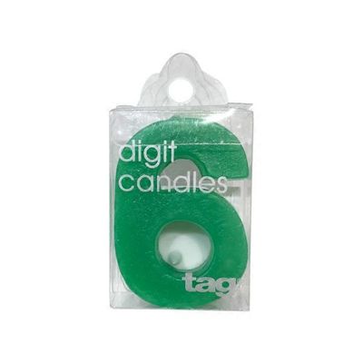Tag #6 Digit Candle