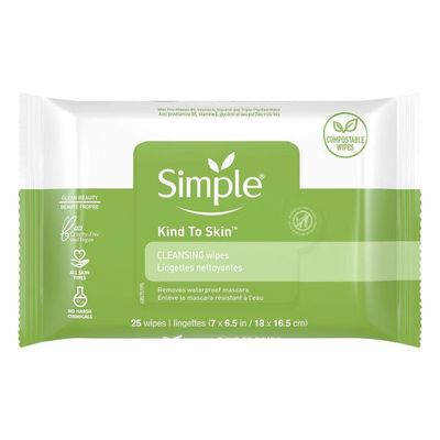 Simply Facial Wipes Cleansing
