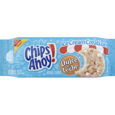 Chips Ahoy! Nabisco Chips Ahoy! Ice Cream Creations Cookies Dulce de Leche