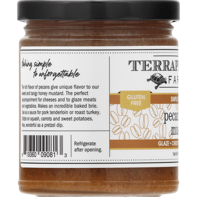 Terrapin Ridge Farms Mustard, Pecan Honey