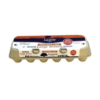 Lucerne Fresh Grade A Eggs Large Brown
