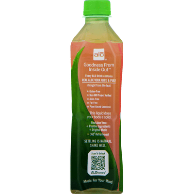 ALO Aloe Vera Juice Drink Comfort Watermelon + Peach