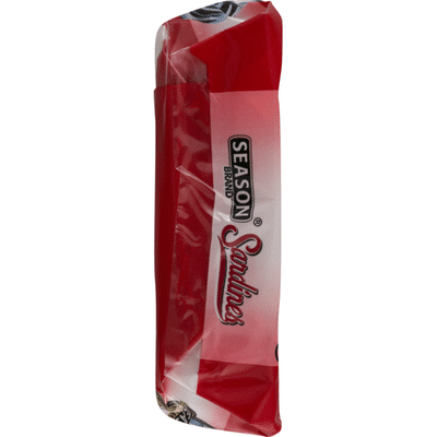 Season Brand Sardines Lightly Smoked Brisling In Water