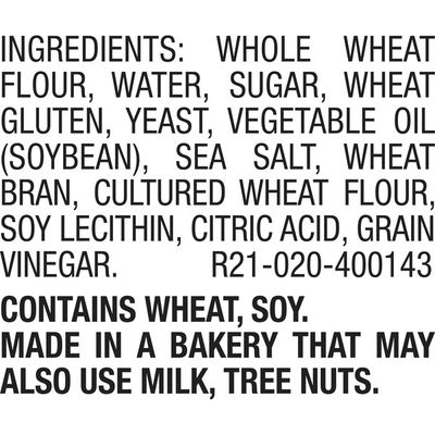 Oroweat Whole Grain 100% Whole Wheat Sandwich Buns