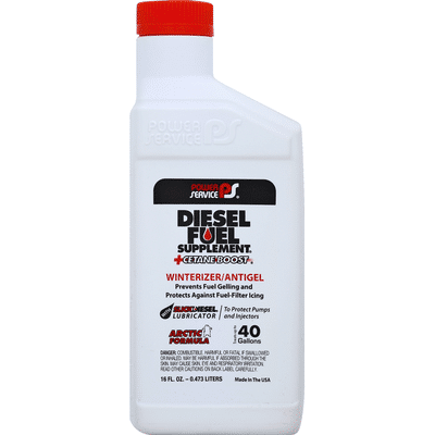 Power Service Diesel Fuel Supplement, + Cetane Boost, Arctic Formula