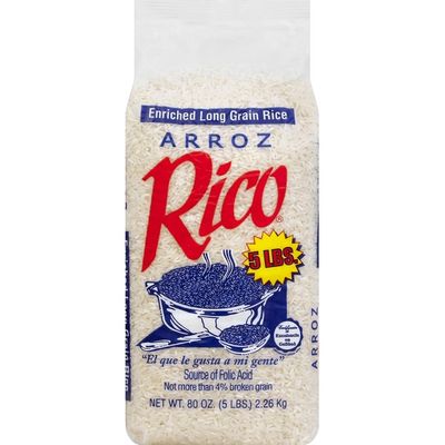 Rico's Rice, Enriched, Long Grain