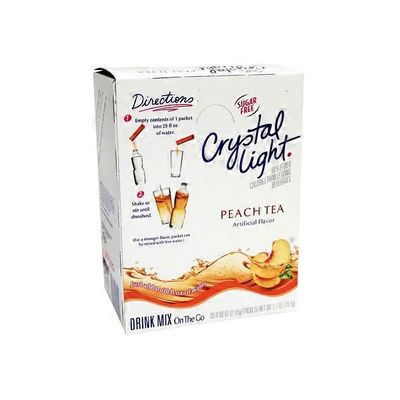 Crystal Light Case Of Crystal Light Peach Tea Mix