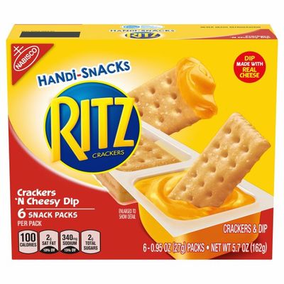 Handi-Snacks Ritz Crackers 'n Cheese Dip