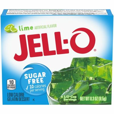 Jell-O Lime Sugar Free Gelatin Mix
