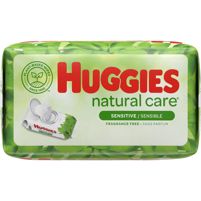 Huggies Sensitive Baby Wipes, Unscented