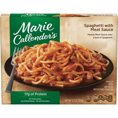 Marie Callender's Spaghetti With Meat Sauce