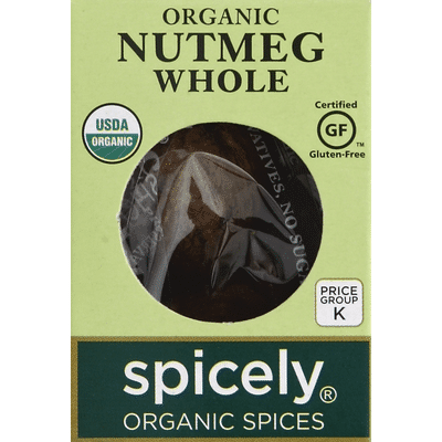 Spicely Nutmeg, Whole, Organic