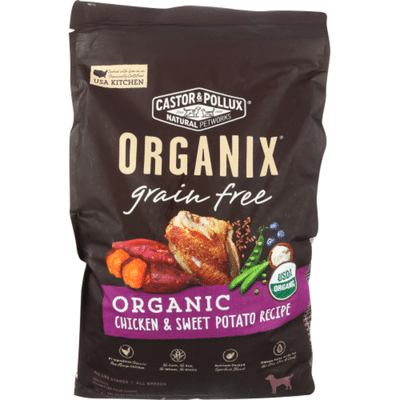 Castor & Pollux ORGANIX Grain Free Organic Chicken & Sweet Potato Recipe Grain Free Dry Dog Food