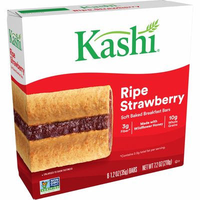 Kashi Soft-Baked Breakfast Bars Ripe Strawberry